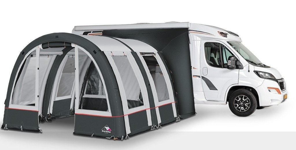 Dorema traveler air (voor) tent voor Camper, Caravans en Kamperen, Ophalen, Zo goed als nieuw, Ten Cate All Season 200g/m2, Dorema