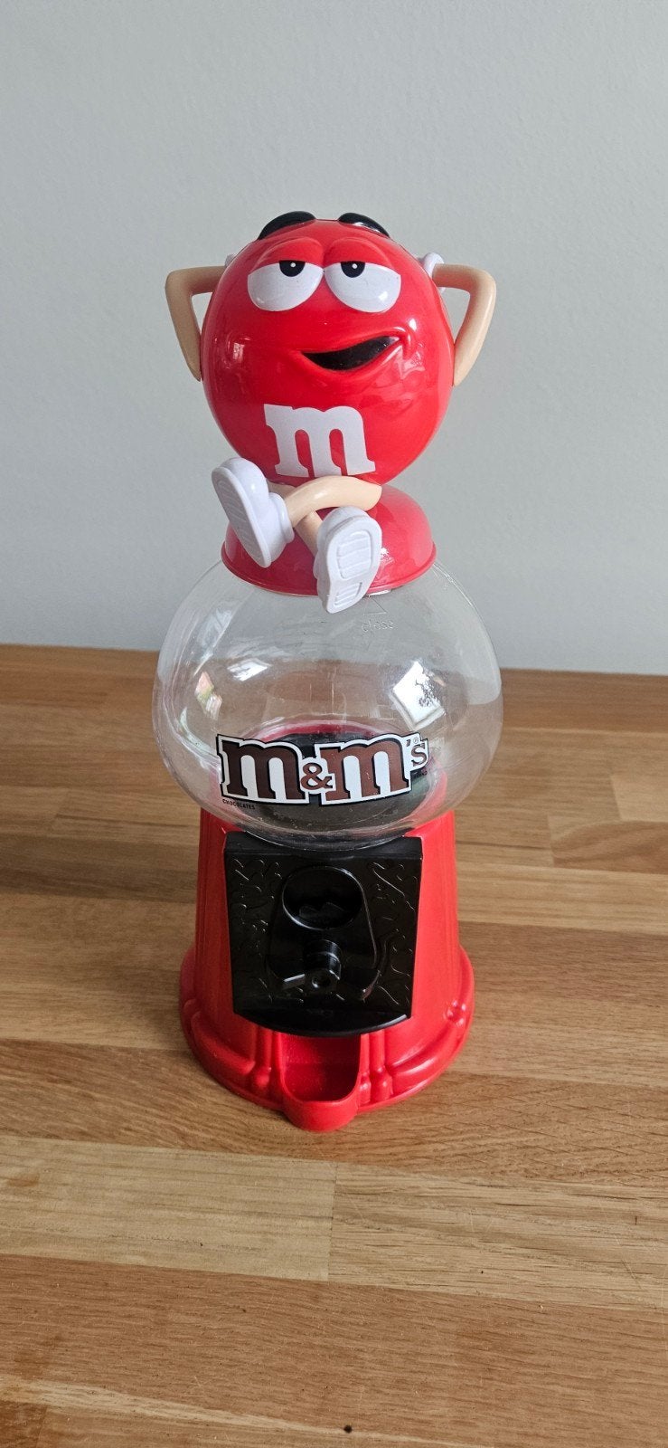 M&M's Snoepdispenser Rood - Leuk voor verzamelaars!, Ophalen of Verzenden, Zo goed als nieuw, Jongen of Meisje