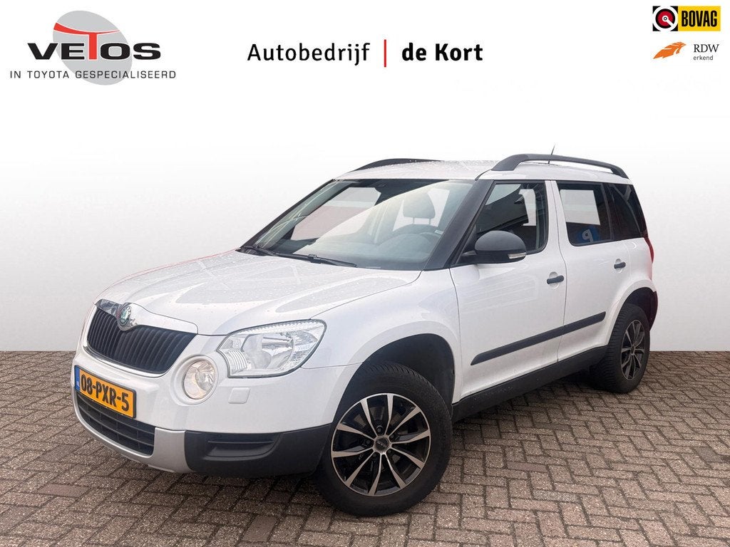Skoda Yeti 1.8 TSI 4x4, MOTOR REVISIE GEHAD!,Trekhaak, 1800K, Auto's, Skoda, Bedrijf, Te koop, Yeti, 4x4, ABS, Airbags, Airconditioning