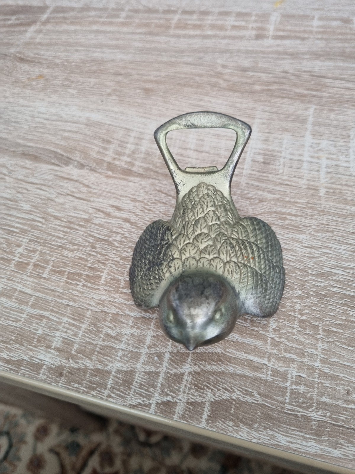Vintage Flessenopener in de vorm van een vogel, Ophalen of Verzenden
