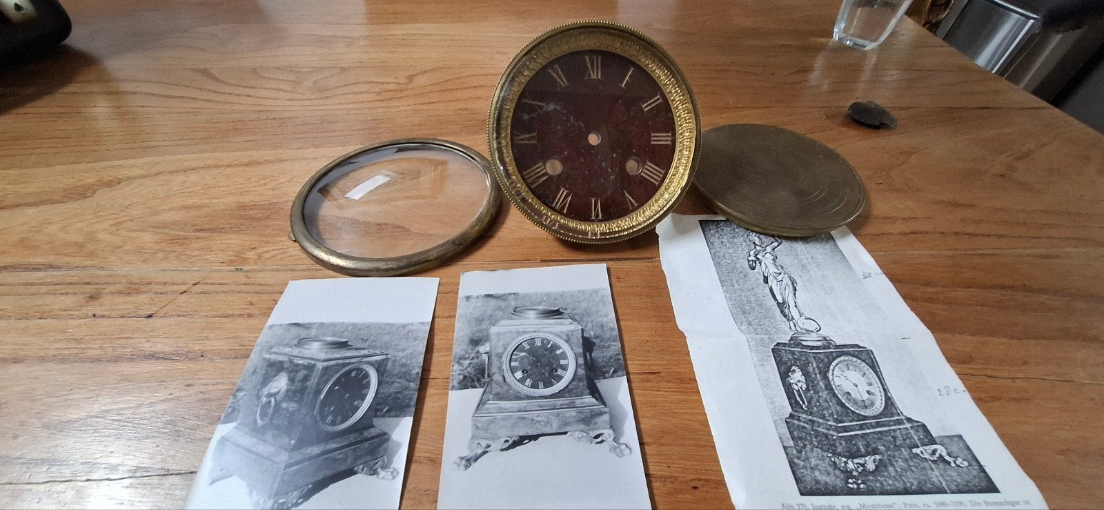 Onderdelen van mysterieuze klok - Unieke vondst!, Antiek en Kunst, Verzenden