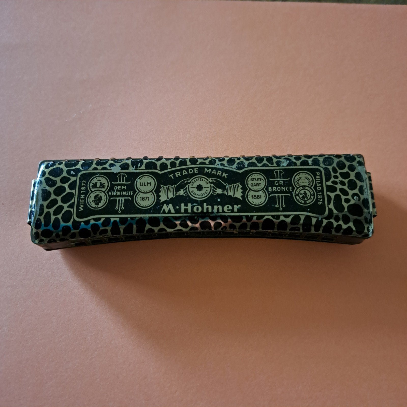 Vintage M. Hohner Tango mondharmonica - Made in Germany, Ophalen of Verzenden, Gebruikt, Diatonisch, C-mondharmonica