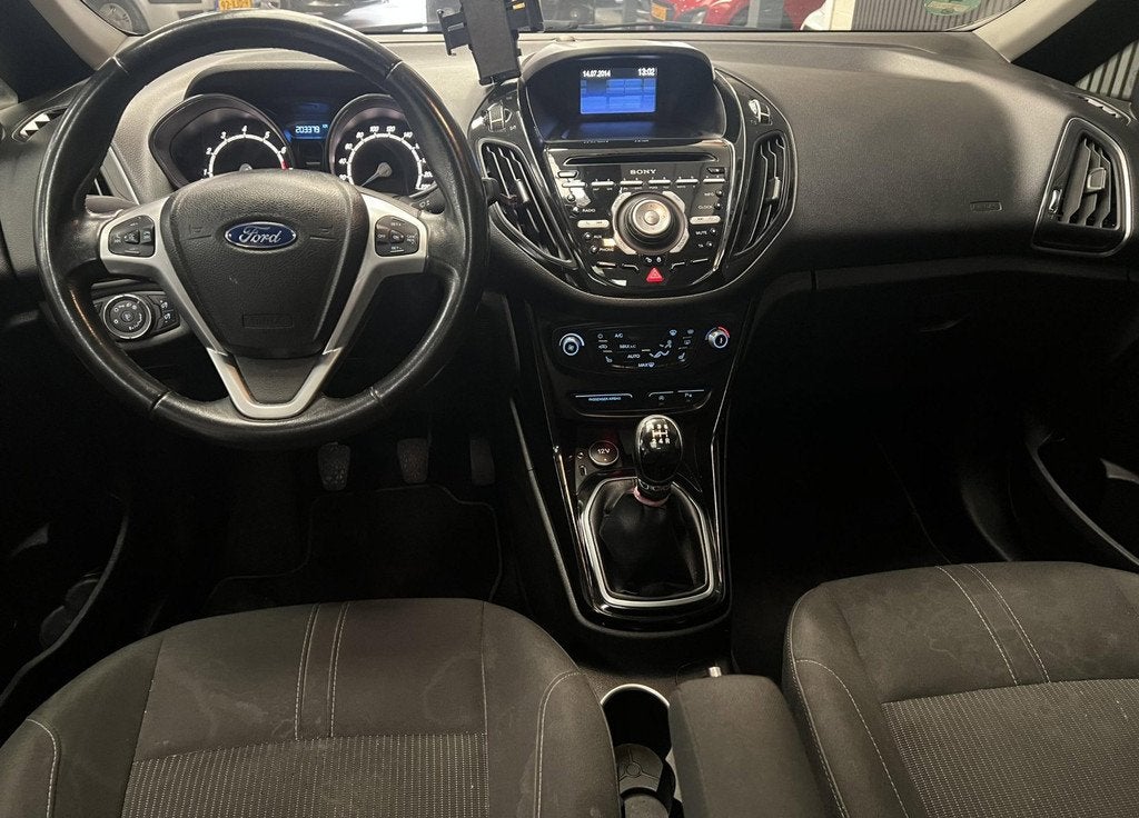 Ford B-Max 1.0 EcoBoost Titanium 2e eig - Distr verv - Airco, Auto's, Voorwielaandrijving, Euro 5, Gebruikt, Bedrijf