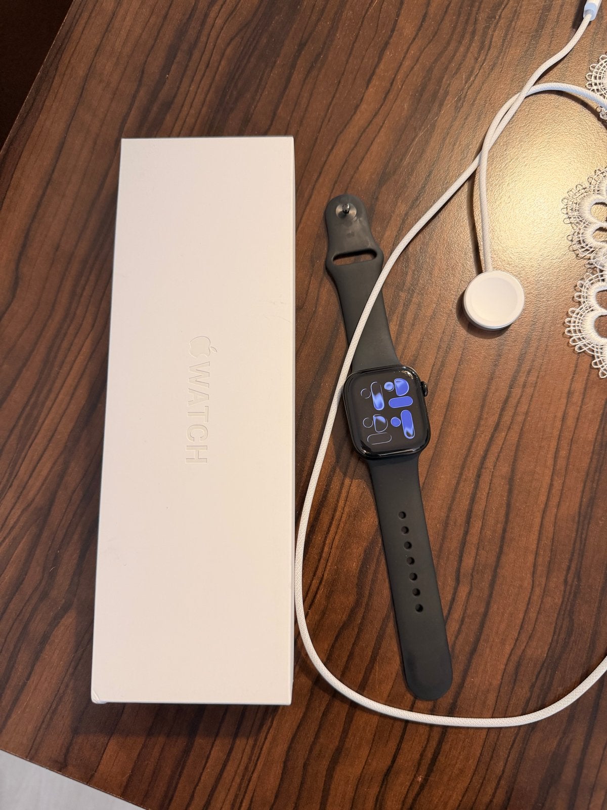 Apple Watch Series 10 42mm 4G - Zo goed als nieuw, Ophalen, Afstand, Zwart, IOS
