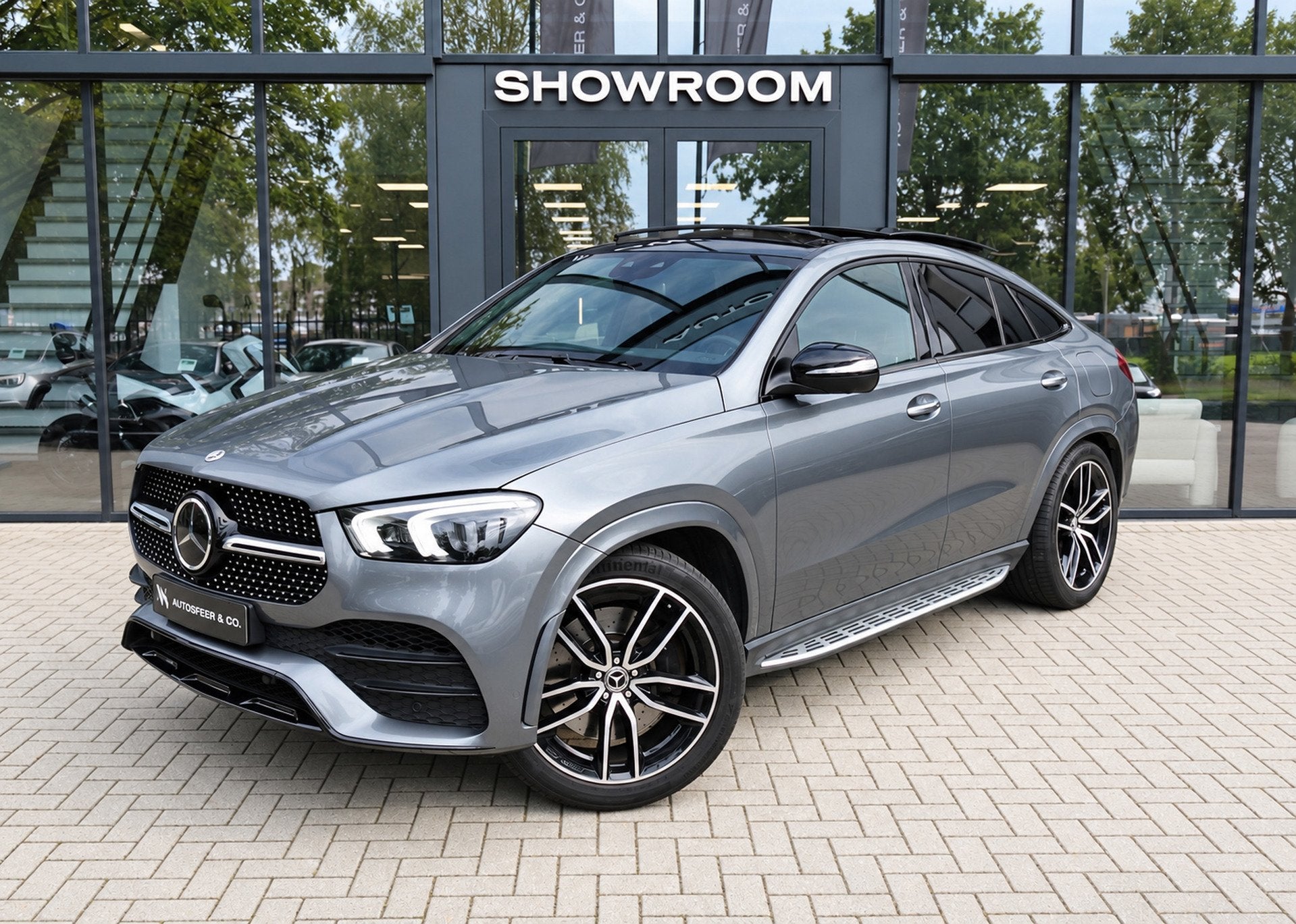 Mercedes-Benz GLE-klasse Coupé Mercedes-Benz GLE Coupé 350, Auto's, Dealer onderhouden, Gebruikt, Zwart, 4 cilinders