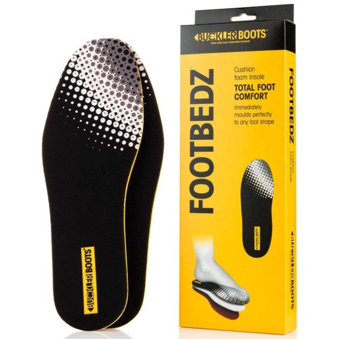 BuckBootz FOOTBEDZ Memory Inlegzolen – Maat 40 t/m 47, Werkschoenendeal, Marktplaats@werkschoenendeal.nl, Dames, Buckbootz