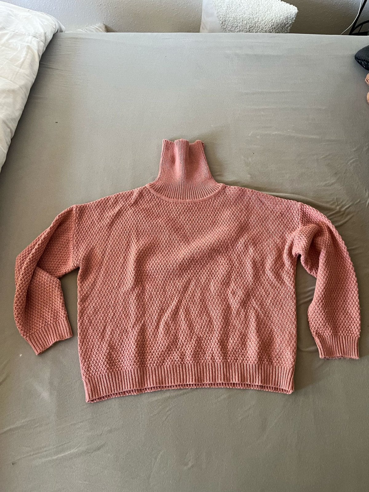 Zalmroze coltrui maat S, Kleding | Dames, Truien en Vesten, Ophalen of Verzenden, Zo goed als nieuw, Maat 36 (S), Roze