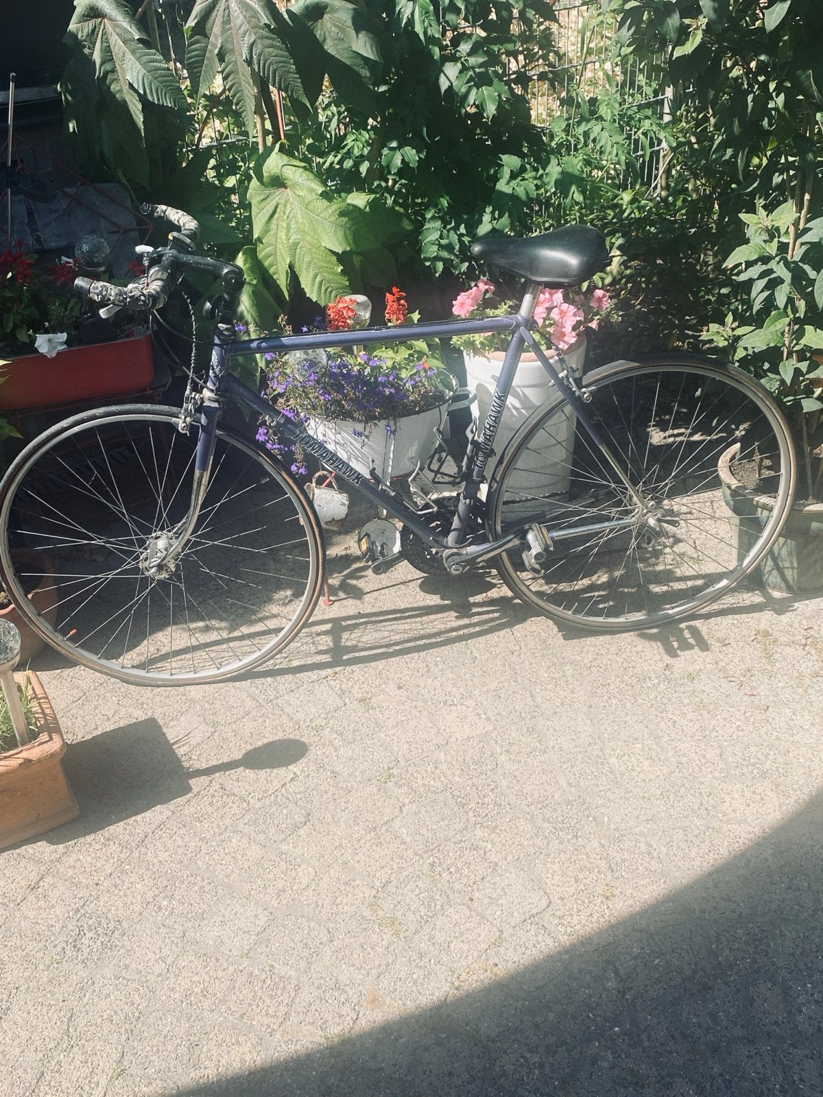 Vintage Wielrenfiets met Shimano Altus Onderdelen, 28 inch, Gebruikt, Velgrem, Ophalen