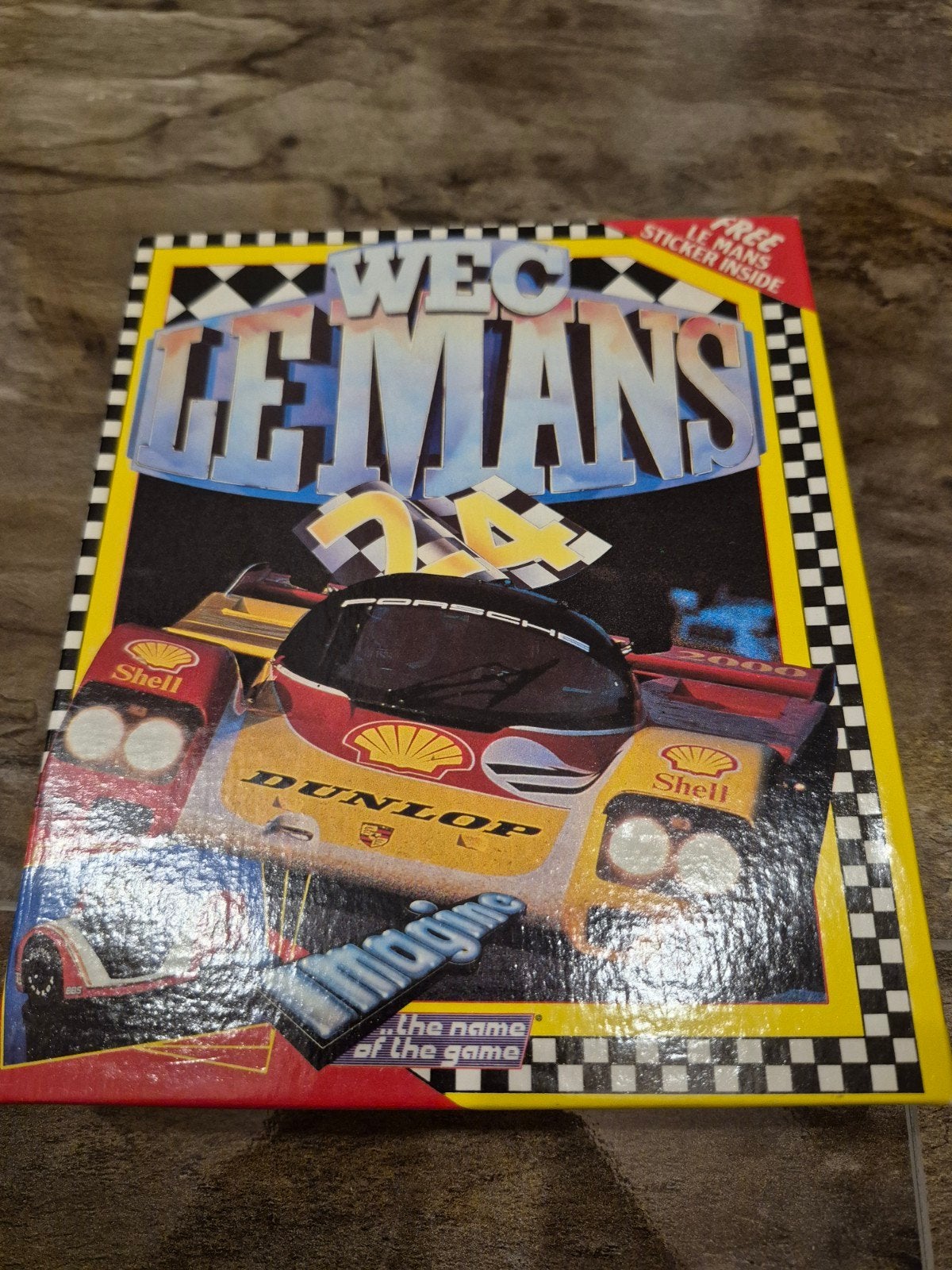 WEC Le Mans - Retro Racegame voor Commodore, 1 speler, Ophalen of Verzenden, Racen en Vliegen, Vanaf 3 jaar