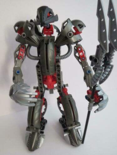 8593 Bionicle Makuta, Bionicle, Lego, Ophalen of Verzenden, Zo goed als nieuw