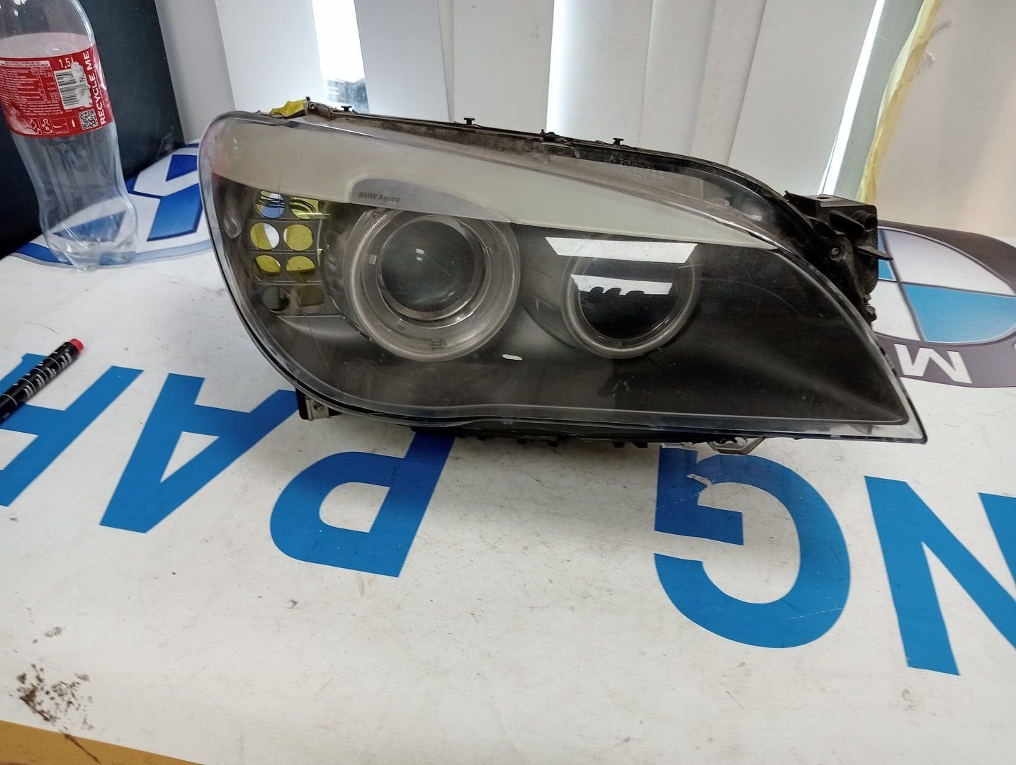 Koplamp BMW 5 Serie E60 Koplamp rechts 7182138, Gebruikt, -, -, Ophalen of Verzenden