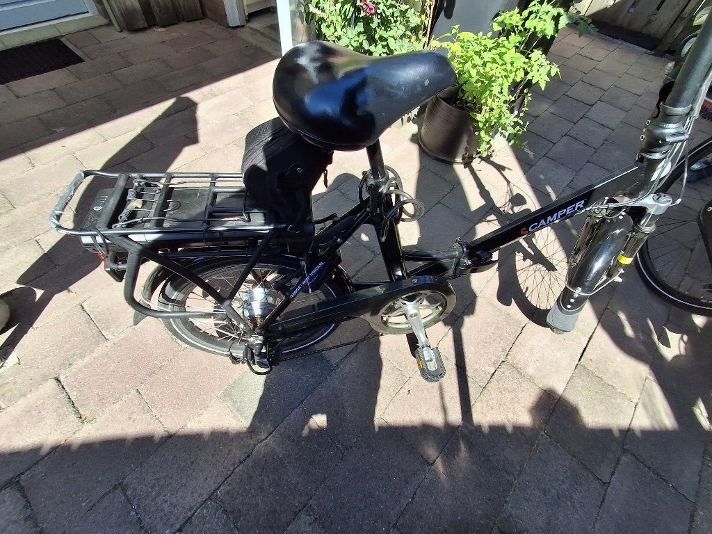 Vouwfiets  met versnelling, Shinga S,camper, Overige merken, Gebruikt, 16 tot 18 inch, Versnellingen