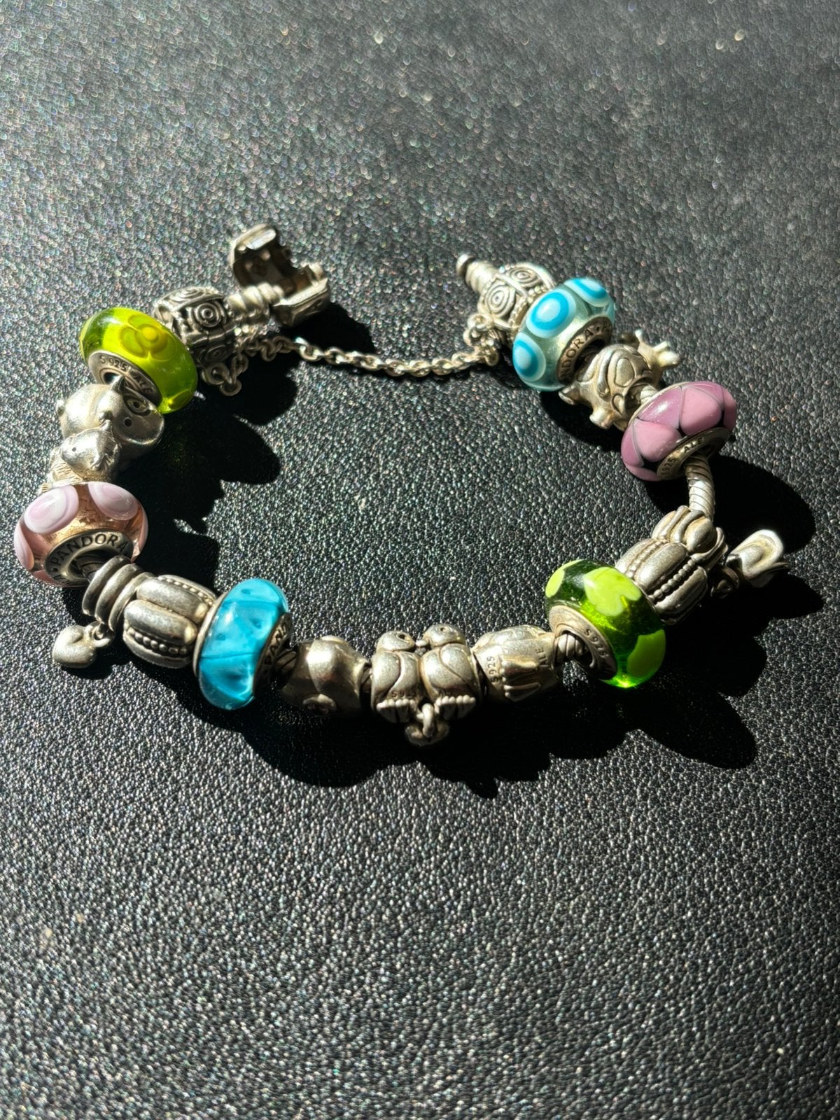 Pandora armband, Sieraden, Tassen en Uiterlijk, Armbanden, Ophalen of Verzenden, Gebruikt, Overige kleuren, Zilver