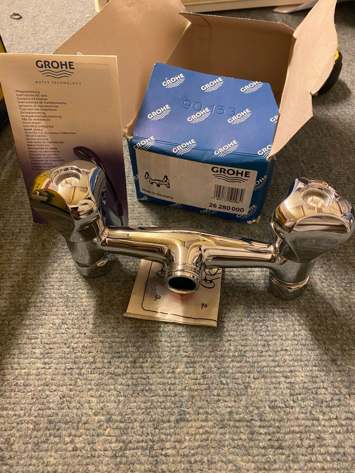 Grohe Douchekraan - Nieuw in doos, Ophalen of Verzenden, Nieuw, Chroom, Douche