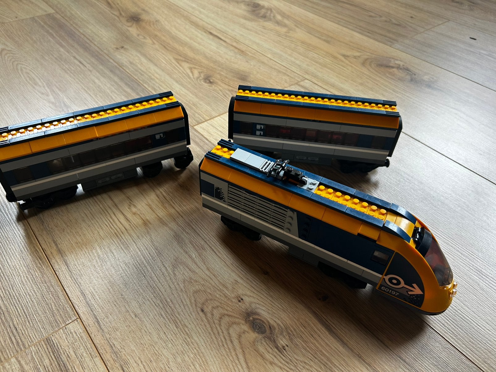 Lego trein 60197 verlengset, Ophalen of Verzenden, Zo goed als nieuw