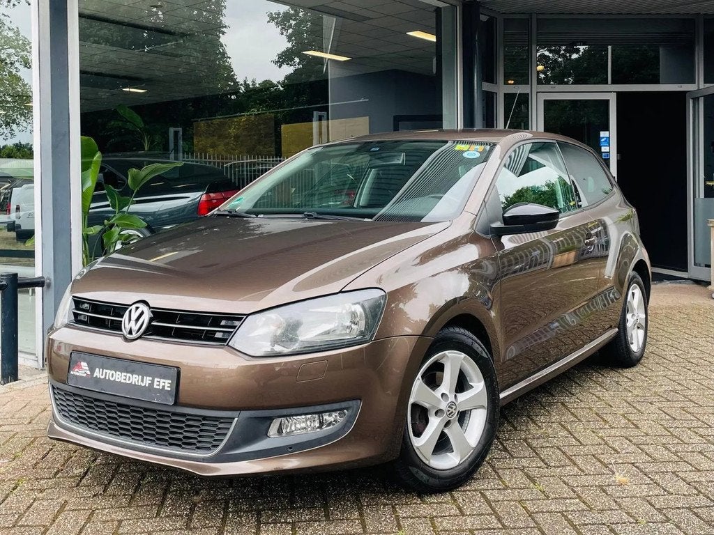 Volkswagen Polo 1.2 TSI Style Clima*Stoelvrmng*Strbkr, Auto's, Voorwielaandrijving, Stof, 4 cilinders, Bruin