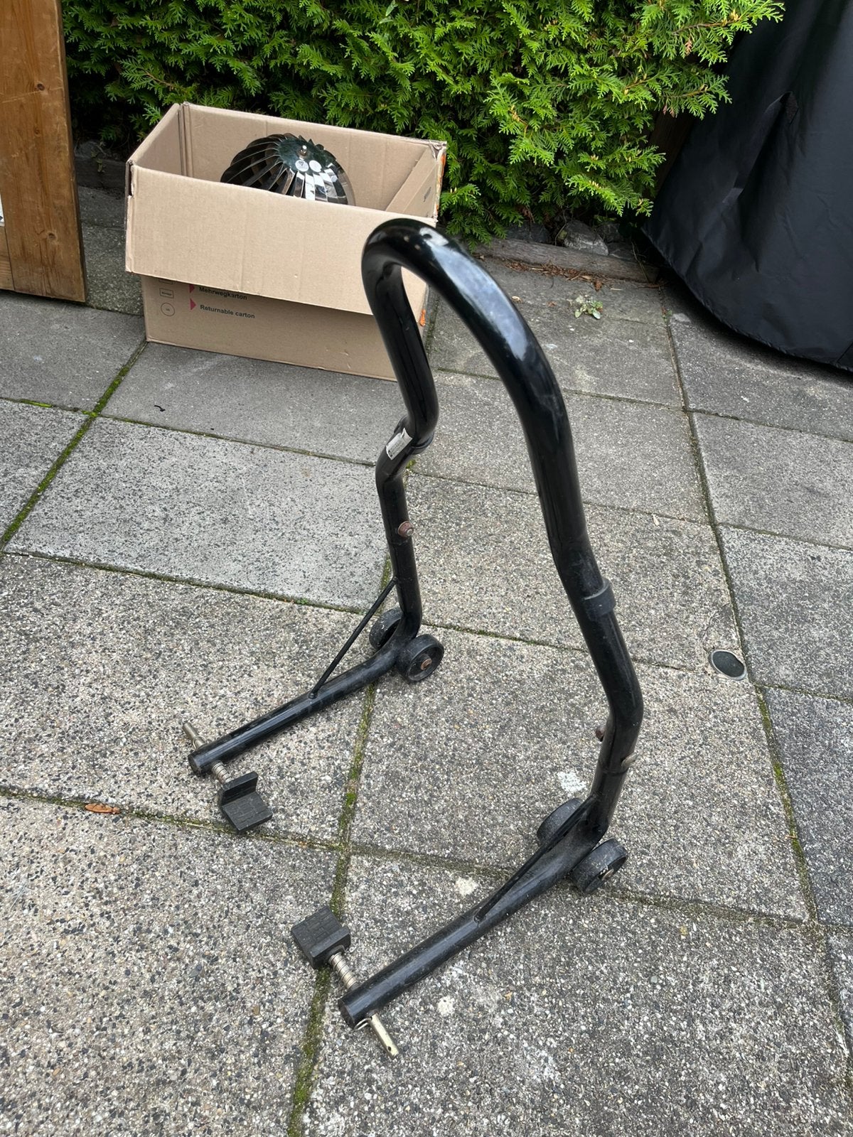 Motor lifter, Ophalen
