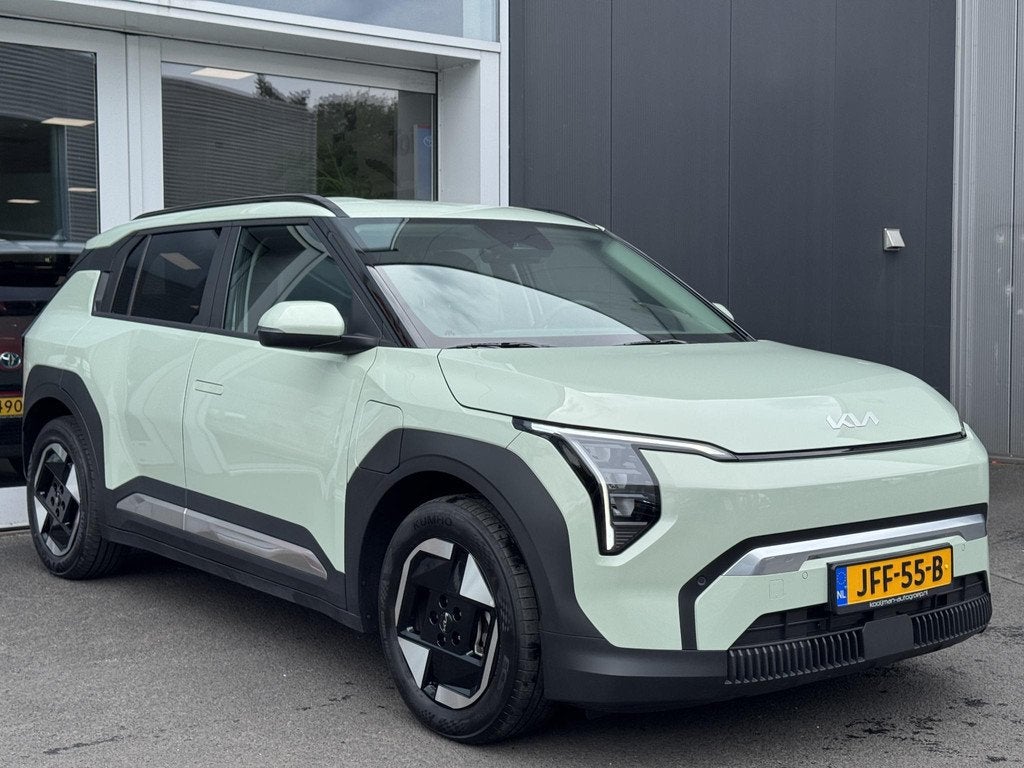 Kia EV3 Plus 81.4 kWh Dodehoeksensor | Stoel/stuurverwarming, Auto's, Kia, Stof, 33 min, Origineel Nederlands, 204 pk