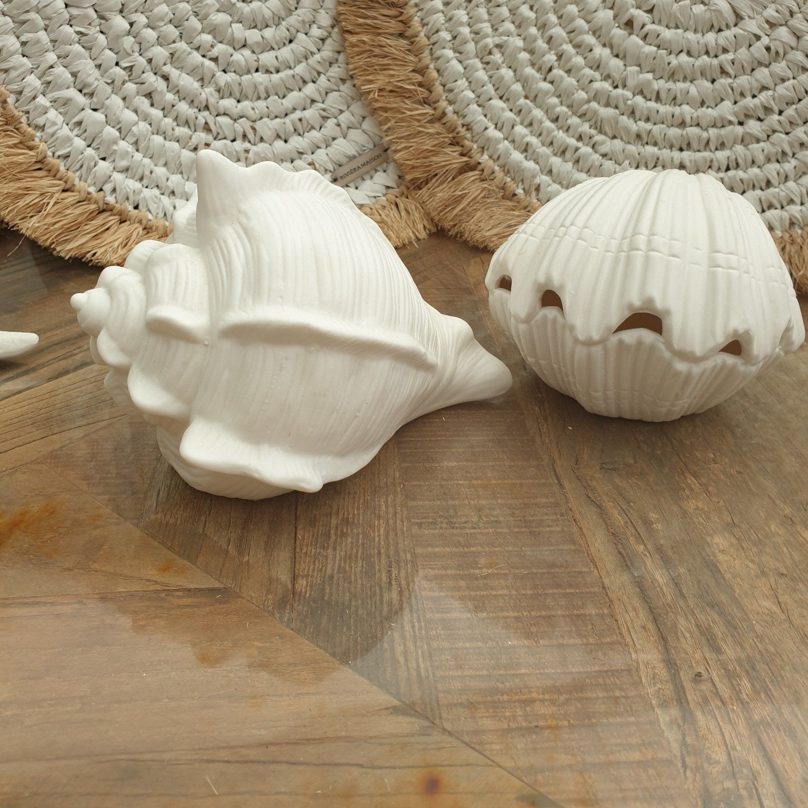 Riviera maison  sanibel & white heaven beach shell set, Ophalen, Nieuw