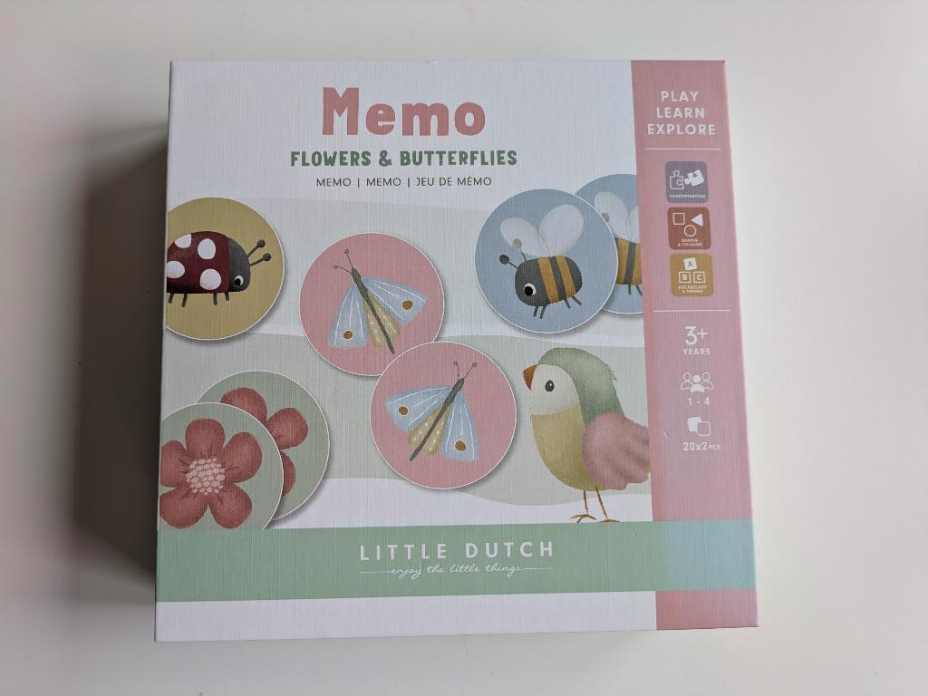 Little Dutch Memo Flowers & Butterflies, Ophalen of Verzenden, Zo goed als nieuw, Jongen of Meisje