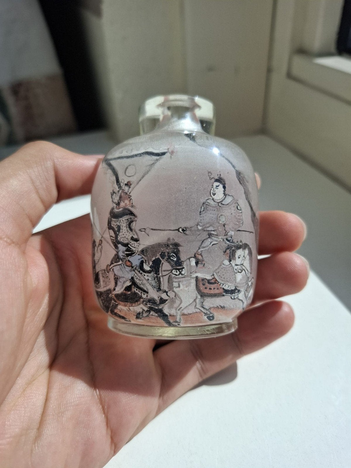 Chinees chinese. Tang Zichuan, China, Ophalen of Verzenden, Glas