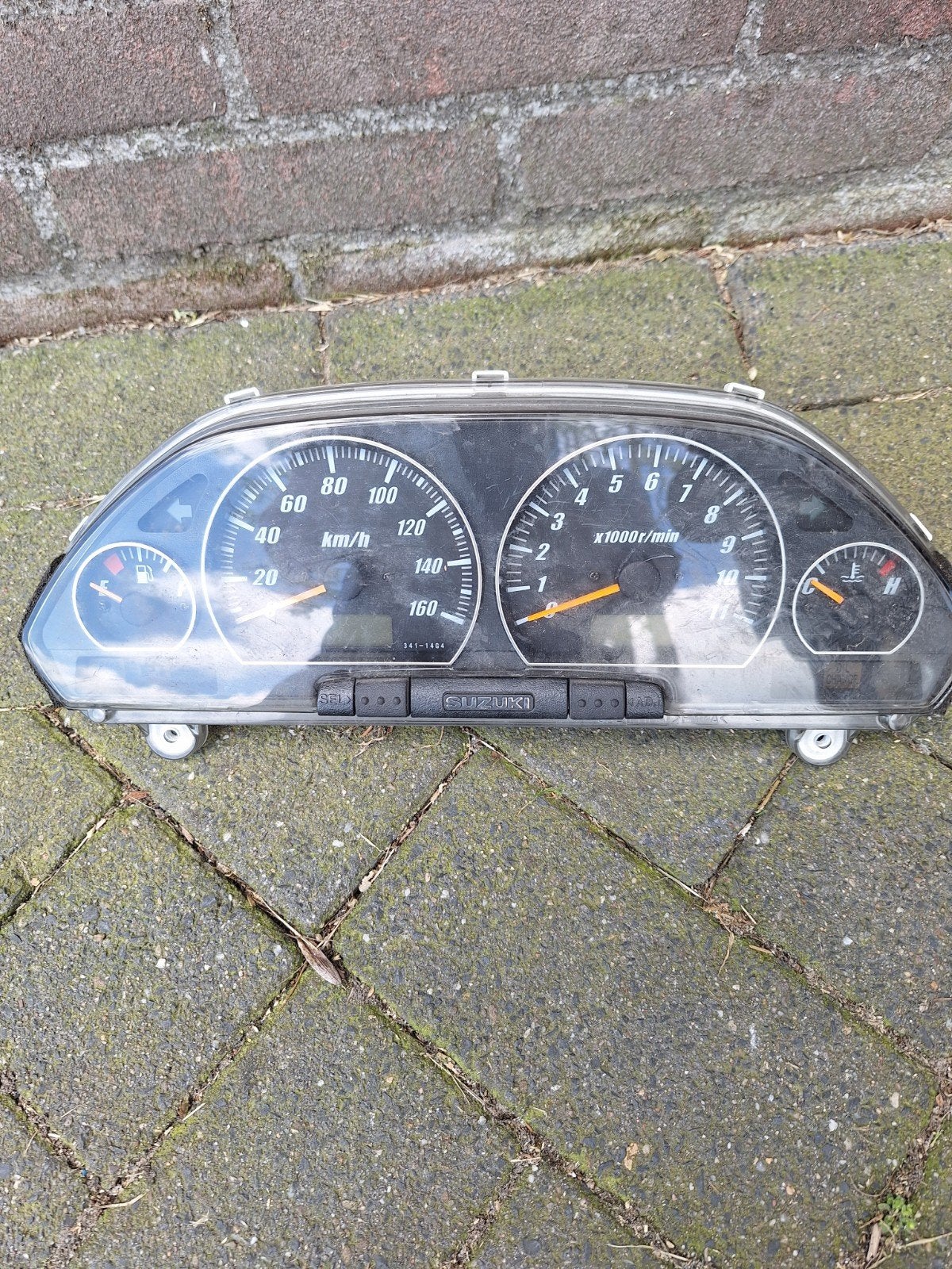 Suzuki motor sc Dashboard Tellerklok Snelheidsmeter Gebruikt, Ophalen of Verzenden, Gebruikt
