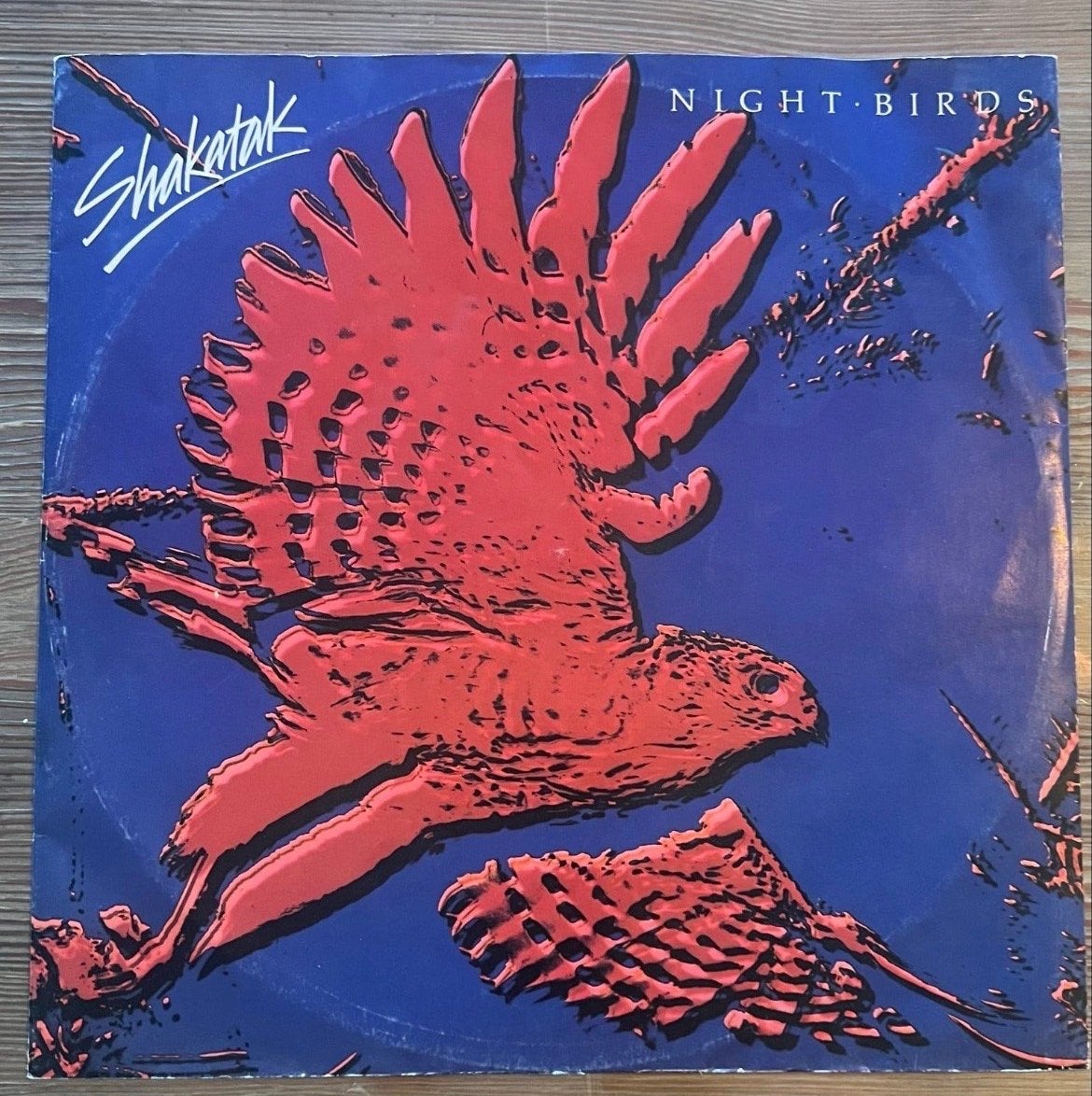 Shakatak - Night Birds LP (1982) - Jazz-Funk Klassieker, Cd's en Dvd's, Ophalen, LP, Gebruikt, Originele persing