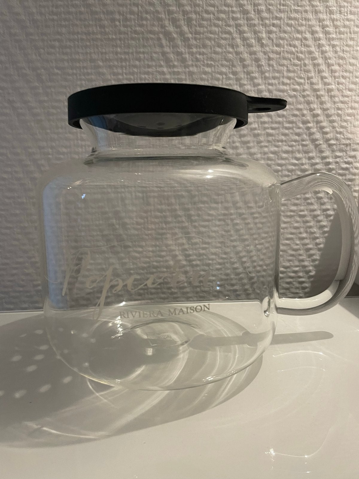 Riviera Maison Popcorn Maker - Glazen Popcornpan, Witgoed en Apparatuur, Ophalen of Verzenden, Zo goed als nieuw