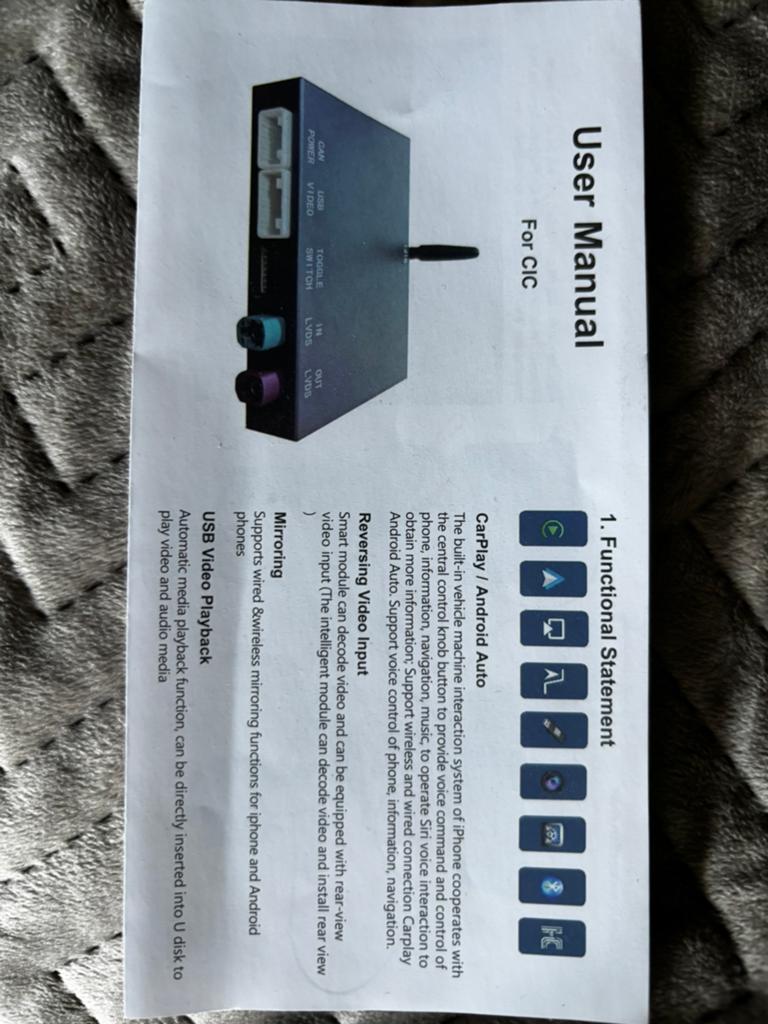 BMW CIC CarPlay Android Auto Interface Module, Ophalen of Verzenden, Nieuw