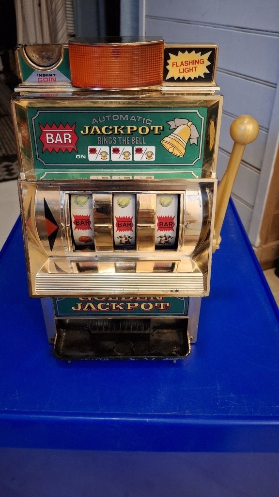 Waco Golden Jackpot Vintage jaren 70, Verzamelen, Automaten | Gokkasten en Fruitautomaten, Gebruikt, Ophalen of Verzenden, Waco