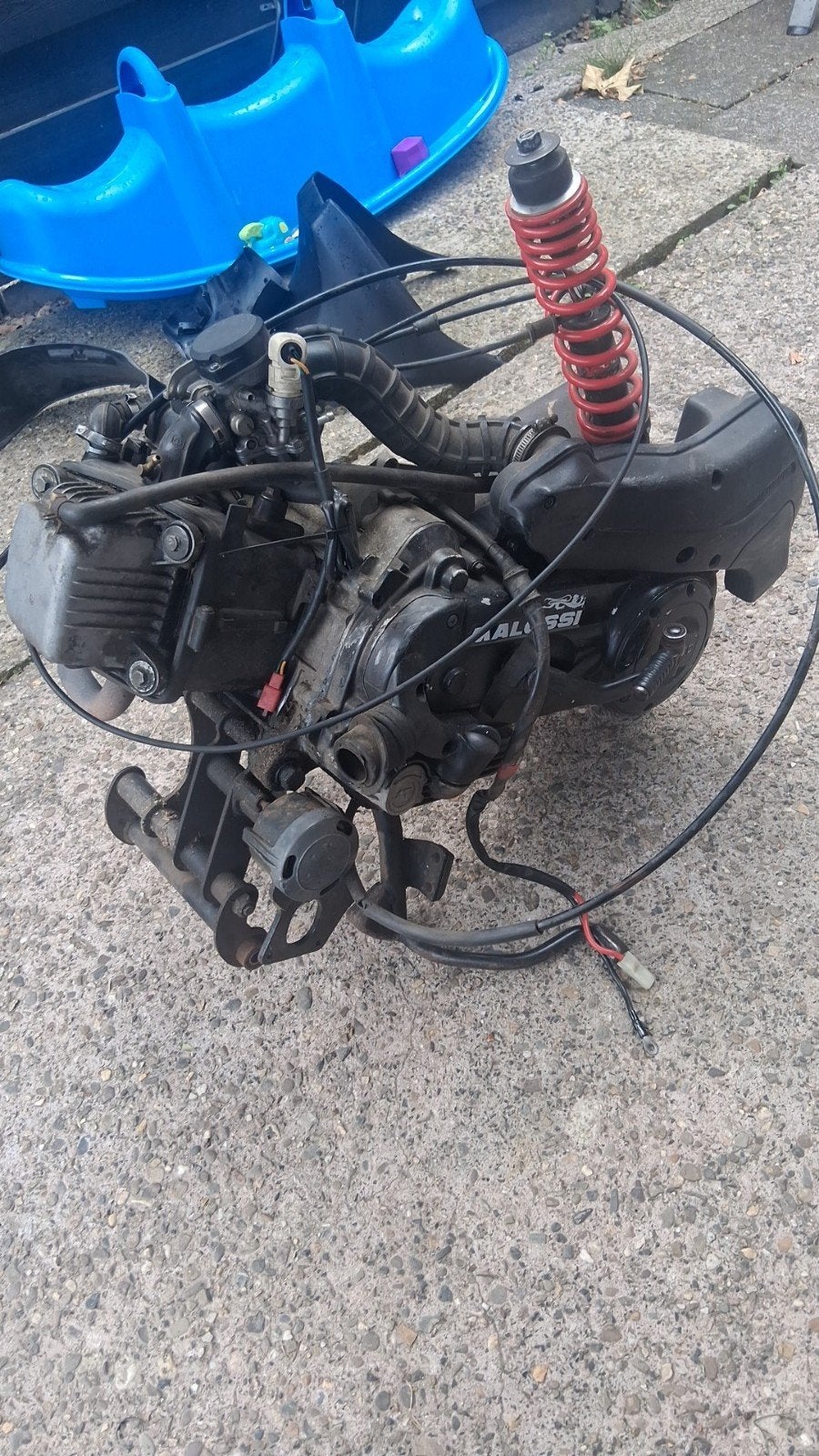 Piaggio zip 4t 2v 80cc blok, Ophalen of Verzenden, Zo goed als nieuw, Blok, Piaggio