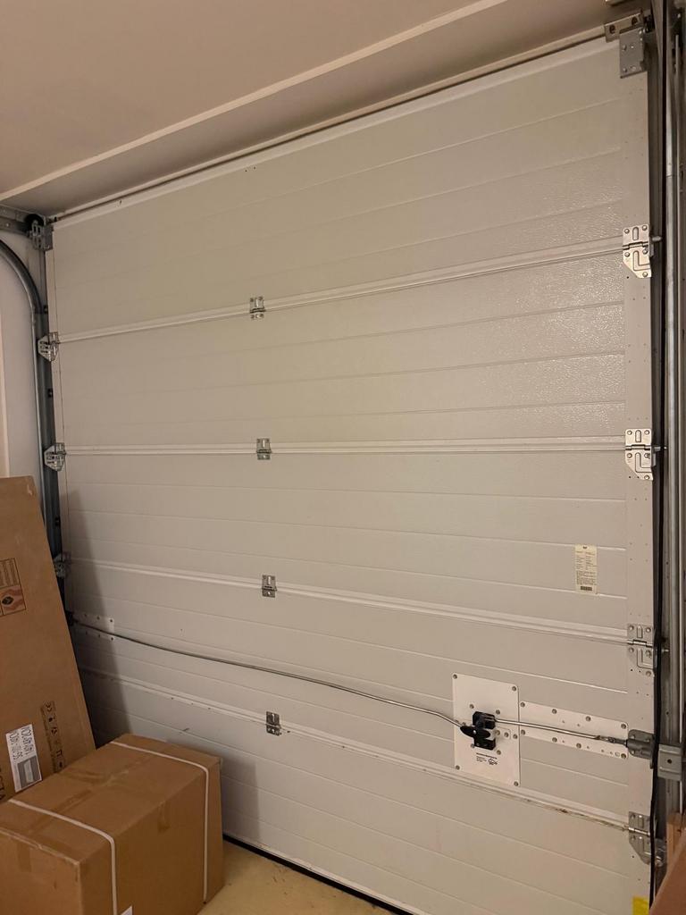 Witte Garagedeur - Zo goed als nieuw, Garagedeur, Ophalen of Verzenden, Zo goed als nieuw, Metaal