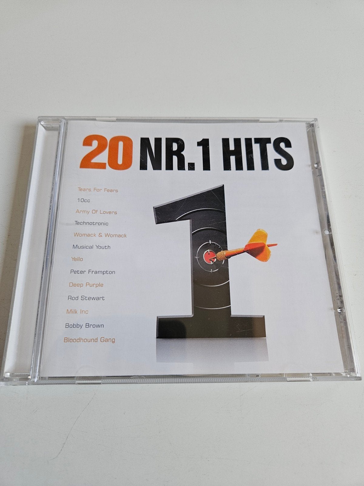 20 NR.1 HITS CD - Diverse Artiesten, Cd's en Dvd's, Ophalen of Verzenden, Zo goed als nieuw