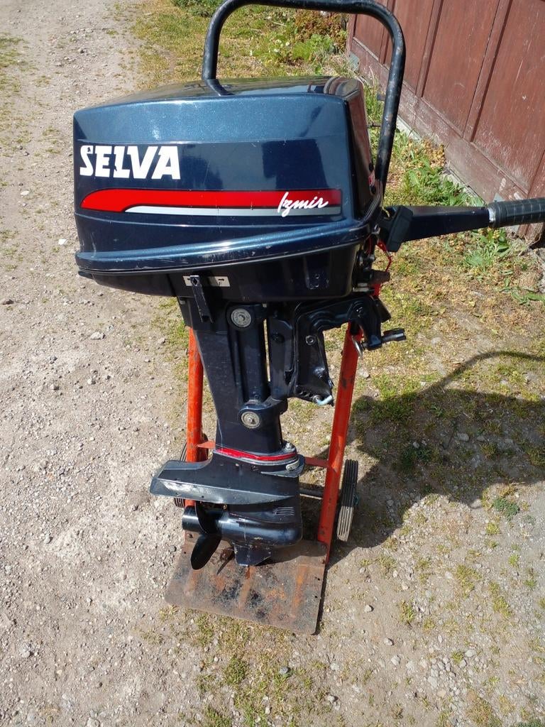 Selva 6 pk tweetact kortstaart, Watersport en Boten, Buiten- en Binnenboordmotoren, Ophalen, Zo goed als nieuw, Benzine, 5 tot 10 pk