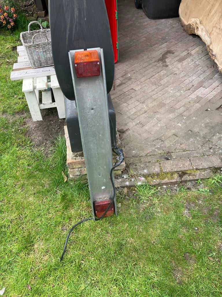 Losse lichtbak aanhanger, Ophalen, Gebruikt