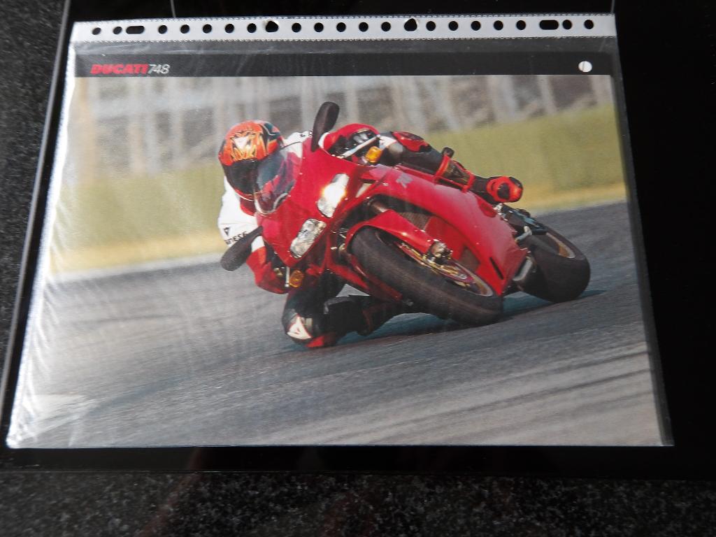 Folder Ducati 748, Motoren, Ophalen of Verzenden, Ducati