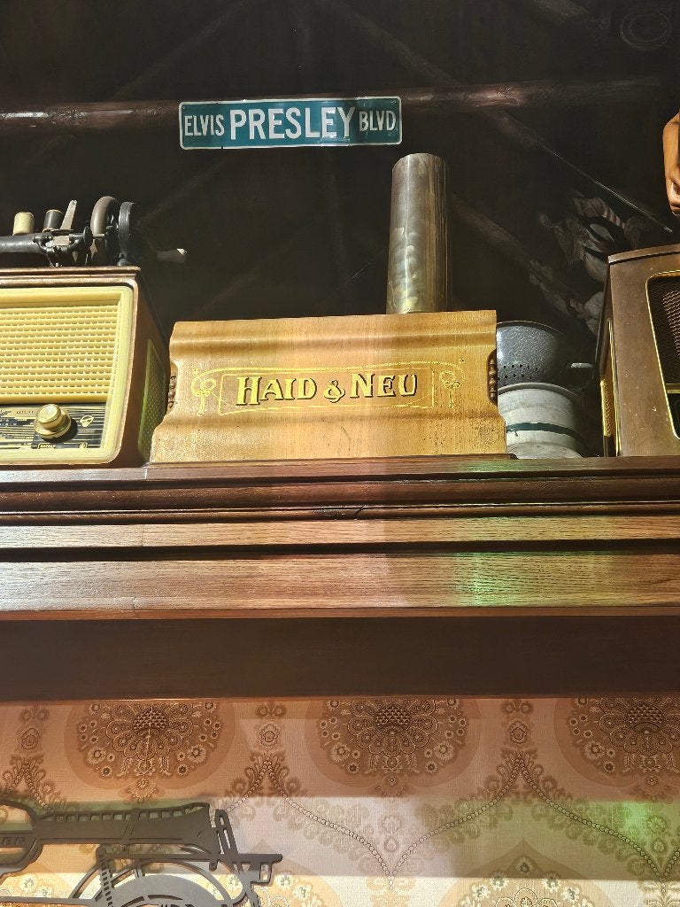 Haid en Neu naaimachine, compleet met kap, 1860, Antiek en Kunst, Ophalen