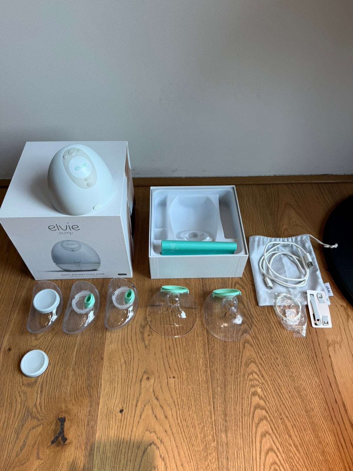 Elvie Pump enkele elektrische borstkolf - Compleet!, Kinderen en Baby's, Babyvoeding en Toebehoren, Ophalen, Draadloos, Borstkolf