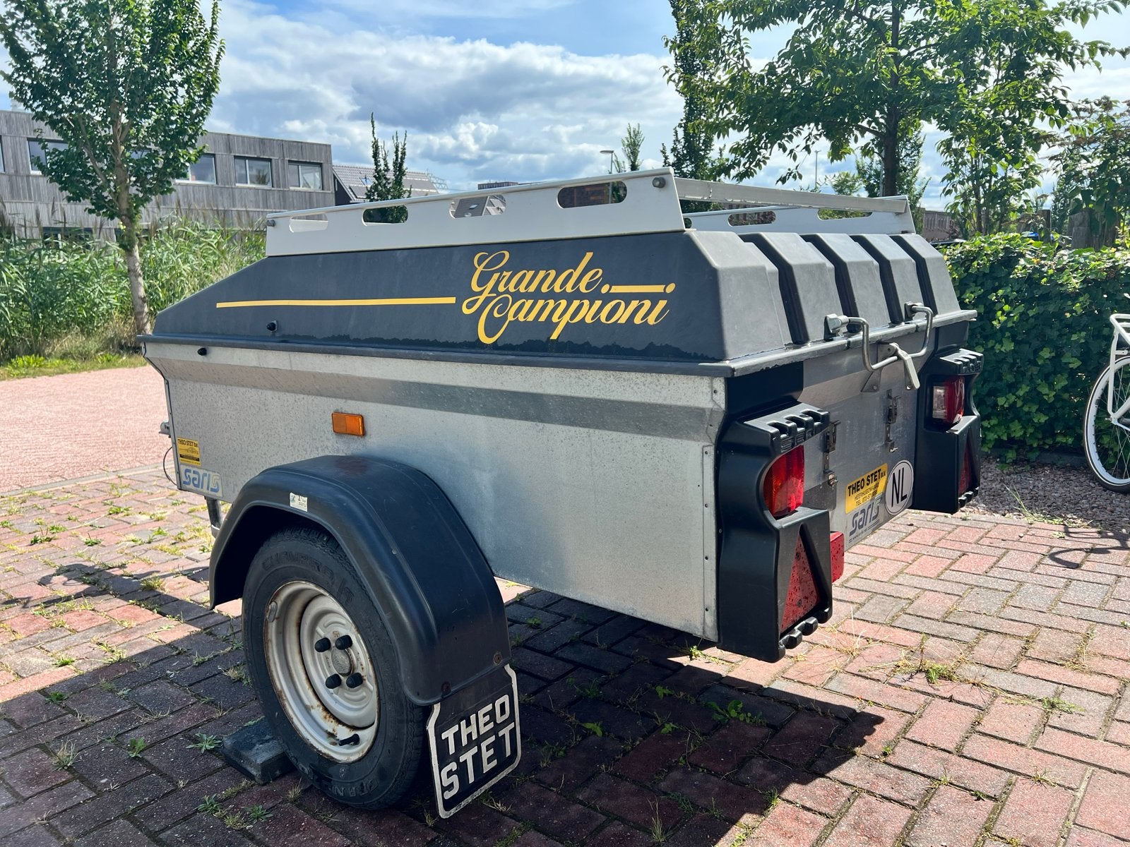 Aanhangwagen Saris Grande Campioni met imperiaal, Auto diversen, Ophalen, Gebruikt