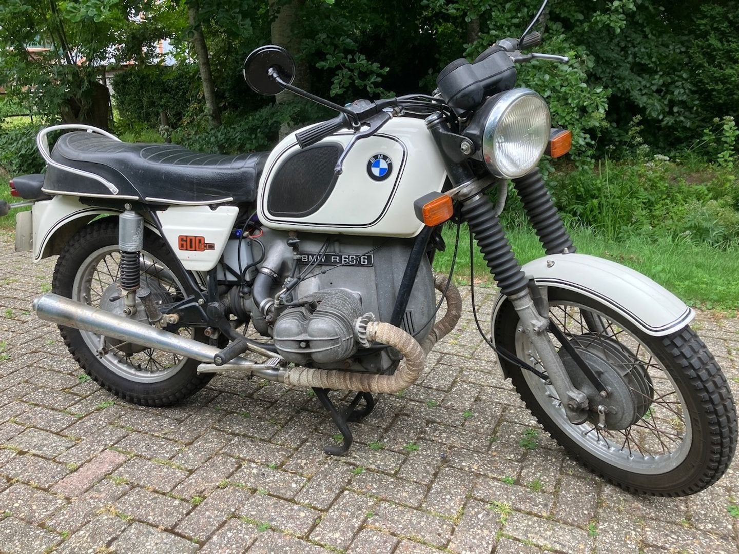 BMW R 60/6 1977 belastingvrij oldtimer, Motoren, Motoren | BMW, Bedrijf, Toermotor, 2 cilinders, Minimaal motorrijbewijs A1