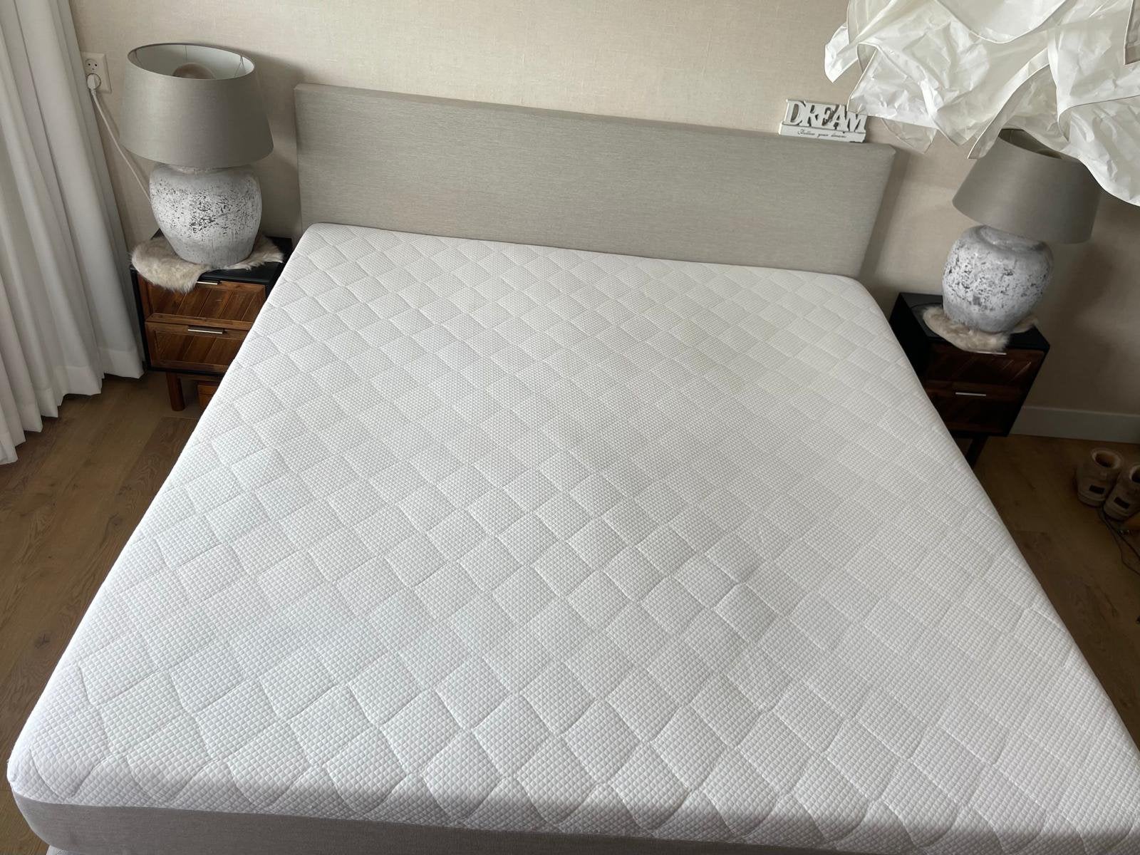 Tweepersoonsbed boxspring 180x200, Huis en Inrichting, Slaapkamer | Bedden, Ophalen, Gebruikt, Tweepersoons, 180 cm