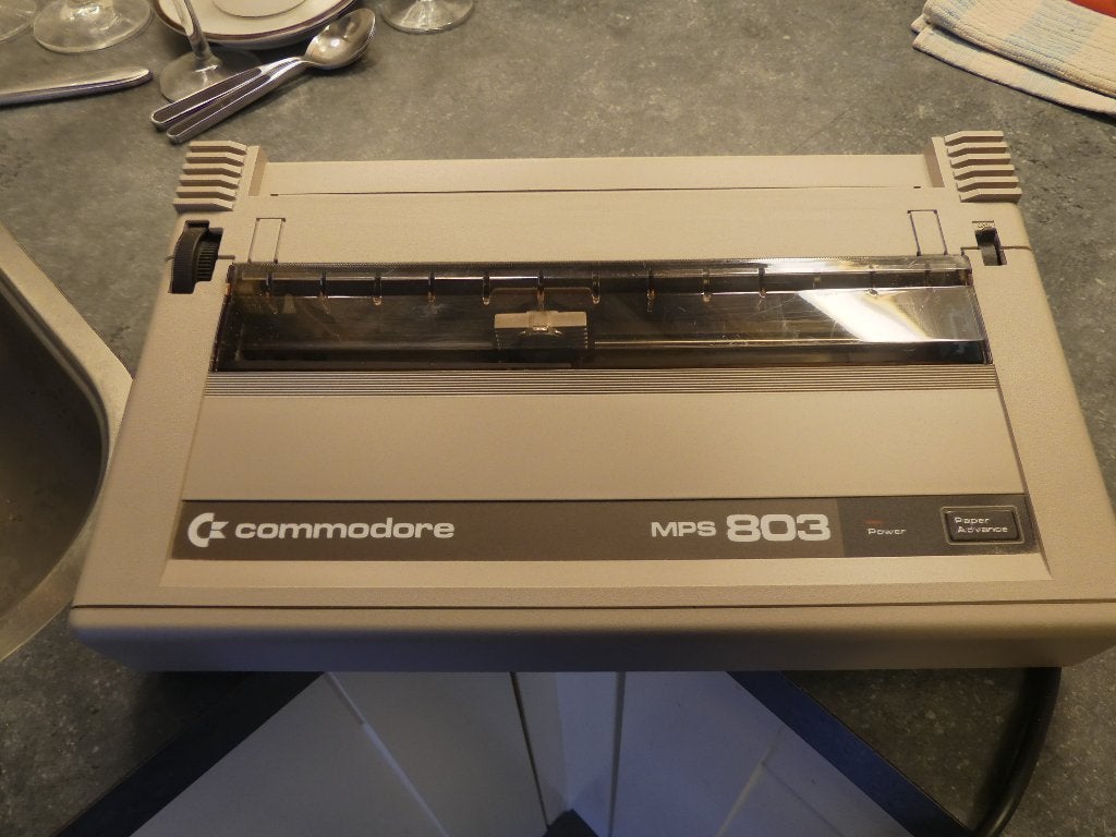Commodore 803 Printer 2x, Computers en Software, Printers, Zo goed als nieuw, Printer, Matrix-printer, Zwart-en-wit printen, Ophalen