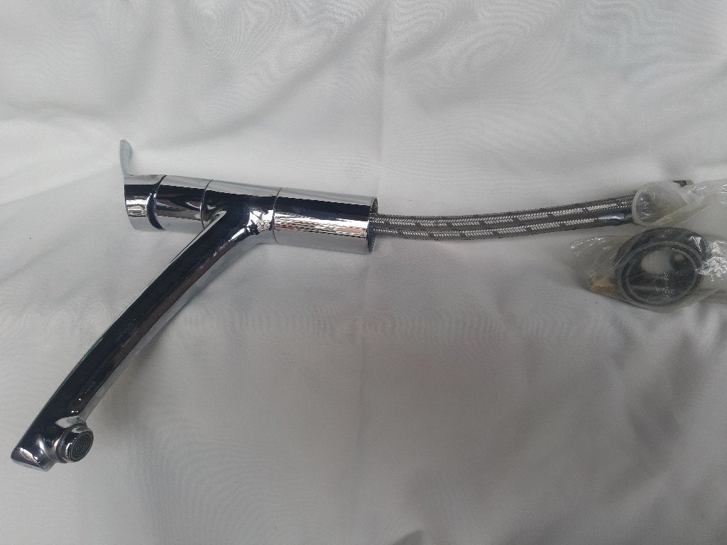 Keukenkraan van AquaVive, koud en warmwater, en nog meer, Ophalen, Gebruikt, Rvs, Kraan