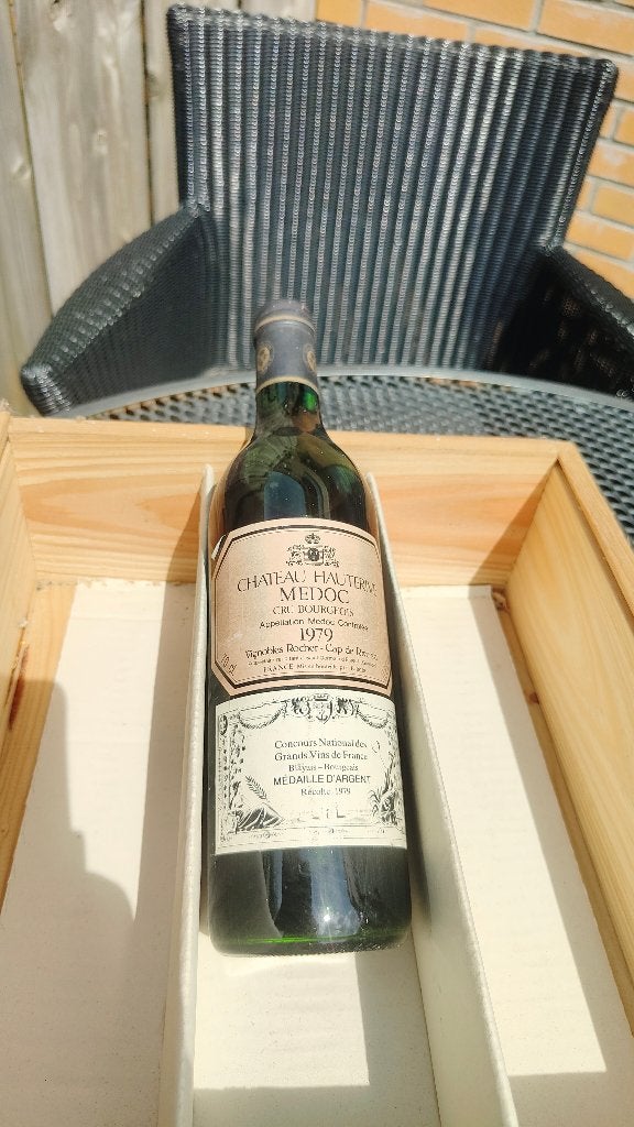 Chateau Hauterive Medoc Cru Bourgeois 1979, Frankrijk, Nieuw, Ophalen of Verzenden, Rode wijn