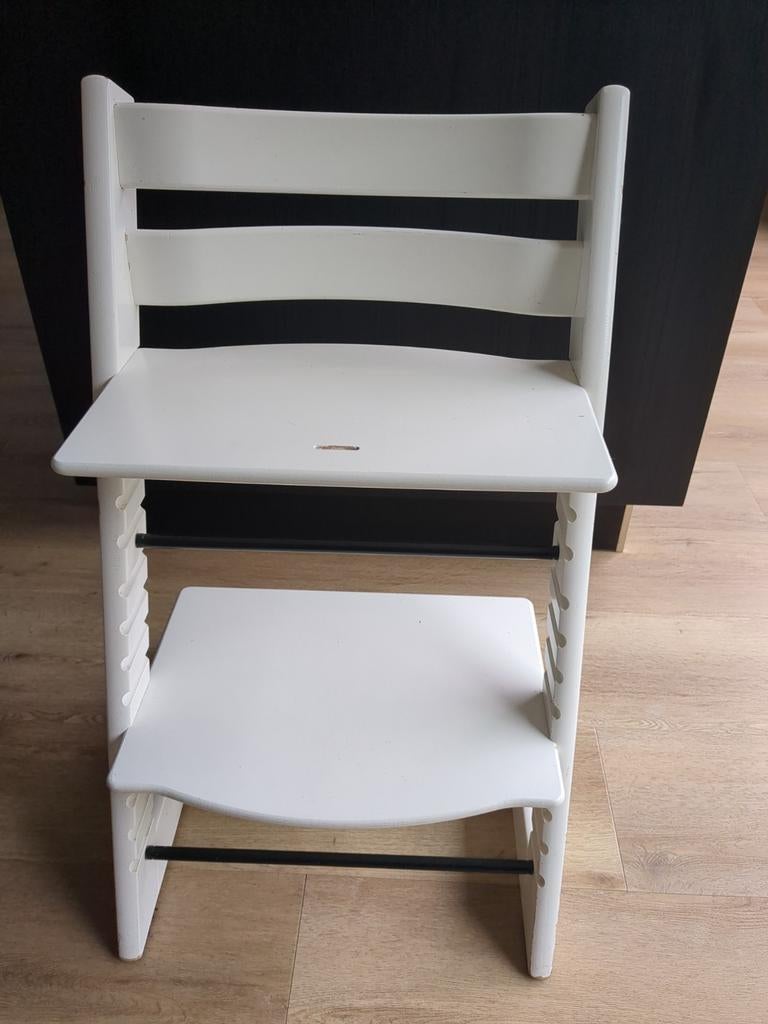Stokke Tripp trapp meegroei stoel, Ophalen, Zo goed als nieuw, Meegroeistoel, Aanschuifbaar