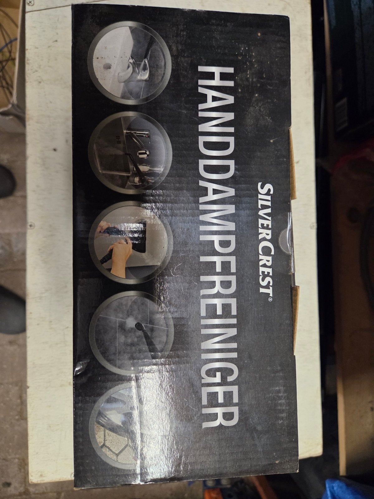 Silvercrest Handstoomreiniger Set - Krachtige Reiniging, Ophalen of Verzenden, Nieuw, Stoomreiniger