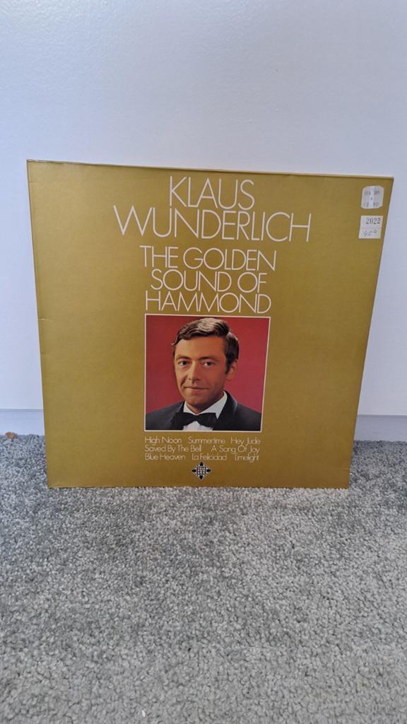 Klaus Wunderlich - The Golden Sound of Hammond LP, Ophalen of Verzenden, 1970 - 1979, Gebruikt, 12 inch