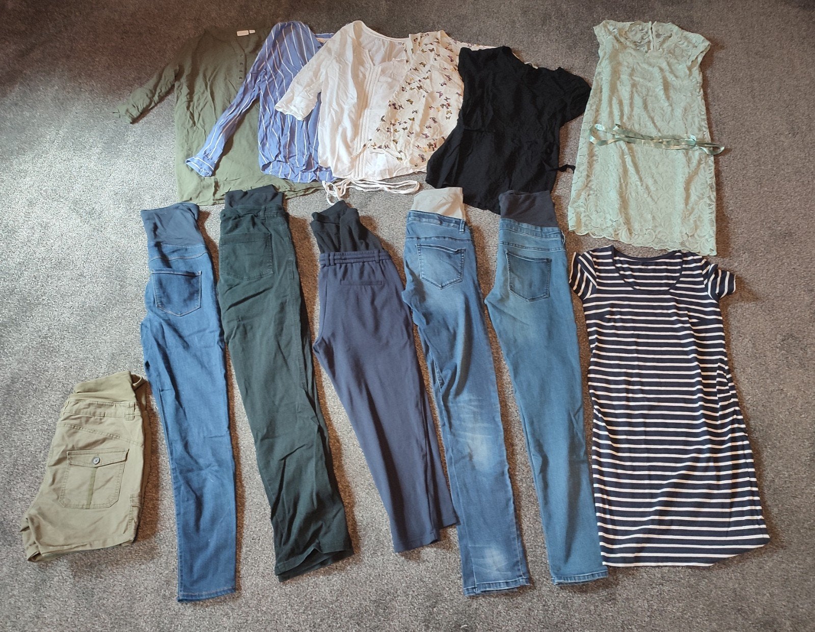 Zwangerschapskleding pakket M, Kleding | Dames, Positiekleding, Overige typen, Zo goed als nieuw, Ophalen, Maat 38/40 (M)