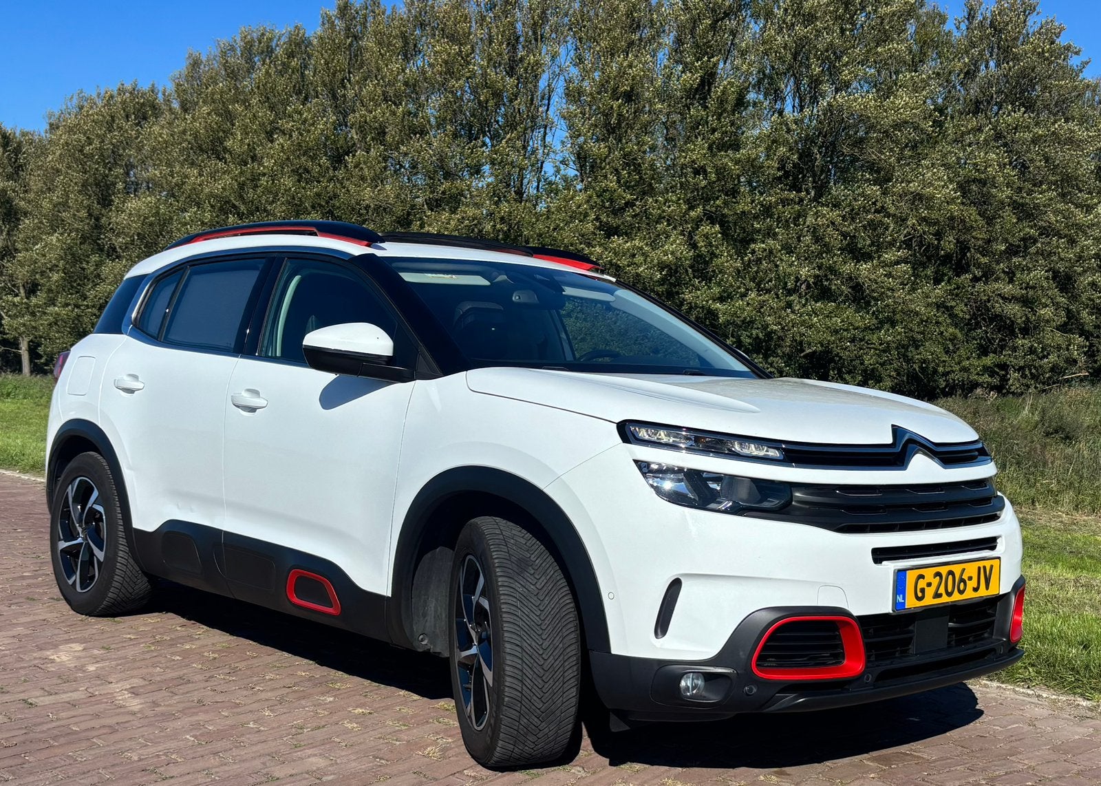 Citroën C5 Aircross business plus 2019, Auto's, 1350 kg, C5 Aircross, Wit, Handgeschakeld