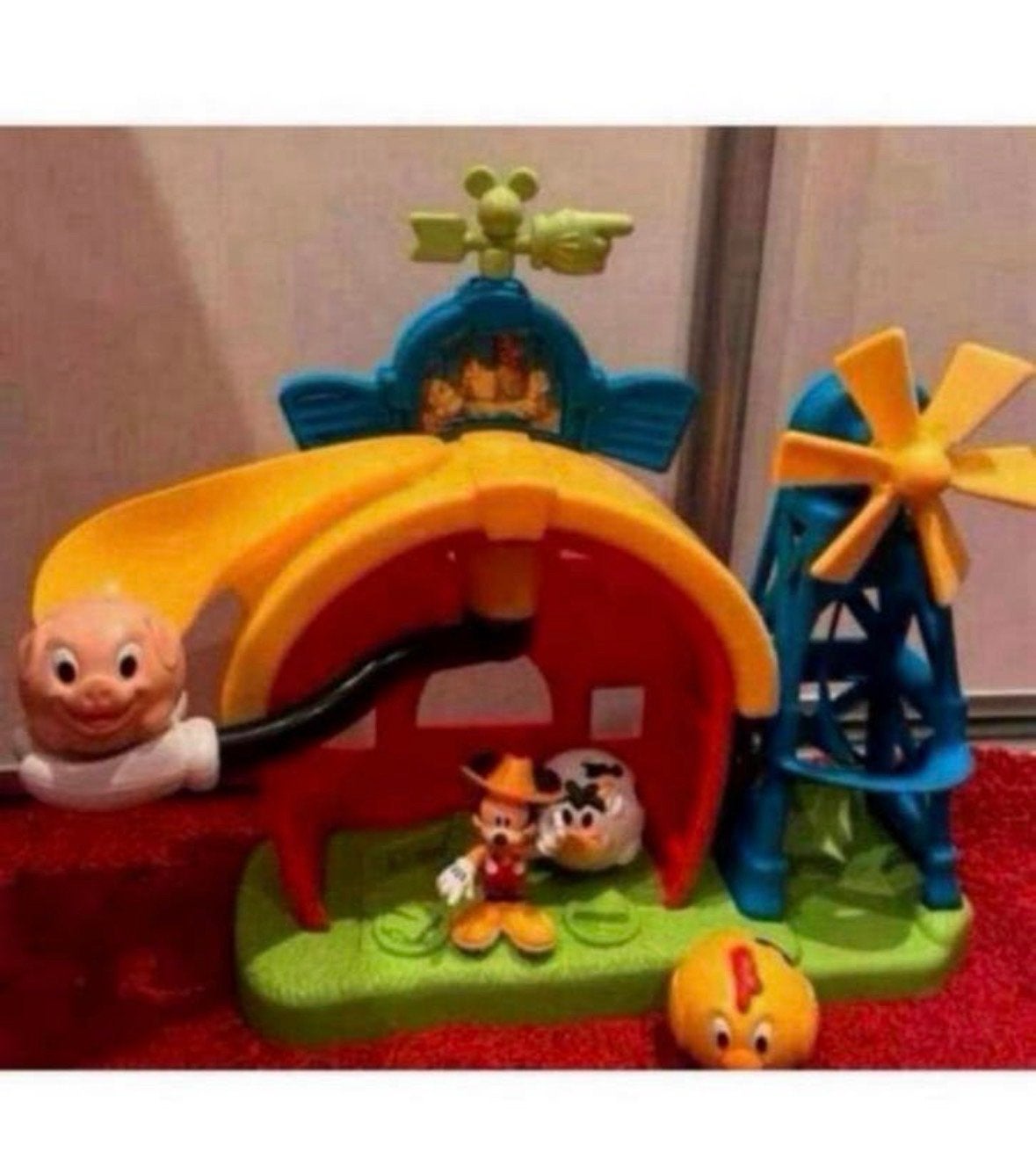 Fisher-Price Mickey Mouse Boerderij Speelset, Kinderen en Baby's, Speelgoed | Fisher-Price, Ophalen of Verzenden, Gebruikt, Speelset